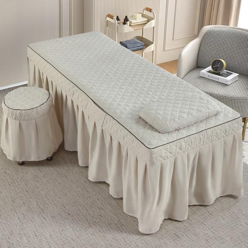Beauty with Holes Bed Cover Single Piece Beauty Salon Therapy Massage Special Bedclothes Thickened  All-season Use Bedspread