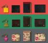 Business Card Holder Leather Goods Splatoon2 Genuine Leather Business Card Holder [Sanei Boeki] FAVORITE+