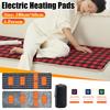 Winter Heating Sleeping Pad 1 Person Electric Blanket Home Outdoor Camping Thermal Mat 5 Heating Zones USB Heated Warm Mattress