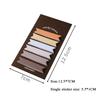 1Pcs Creative Color Index Strip Sticker Notes Memo Pad Stationery Tearable Sticky Office Decor School Supplies Student Kids Gift