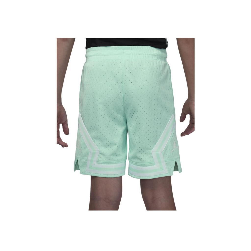 Jordan Dri-FIT Solid Color Lace-Up Breathable Casual Shorts Kids Shorts Light-Green DR8097-312