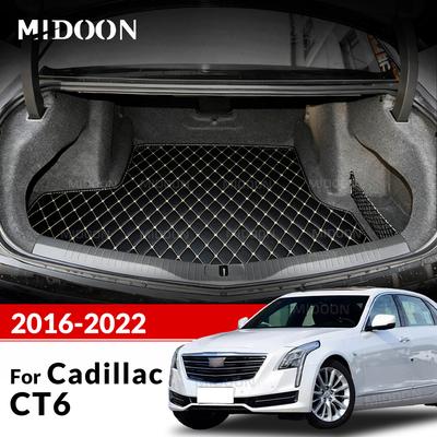 Car Trunk Mat For CT6 2016 2017 2018 2019 2020 2021 2022 Custom Car Accessories Auto Cargo Liner Interior Decoration