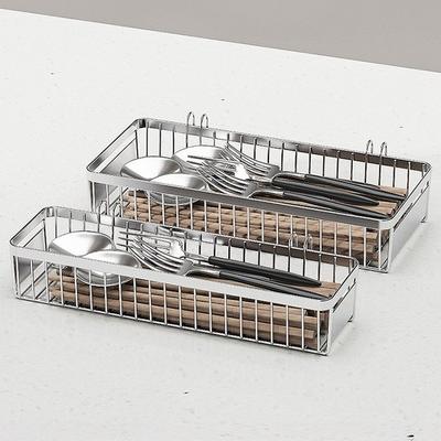 Utensílio de Cozinha Escorredor Gonggam Square Living Totalmente em Aço Inoxidável 304, 1 Peça, Louça Popular Coreana