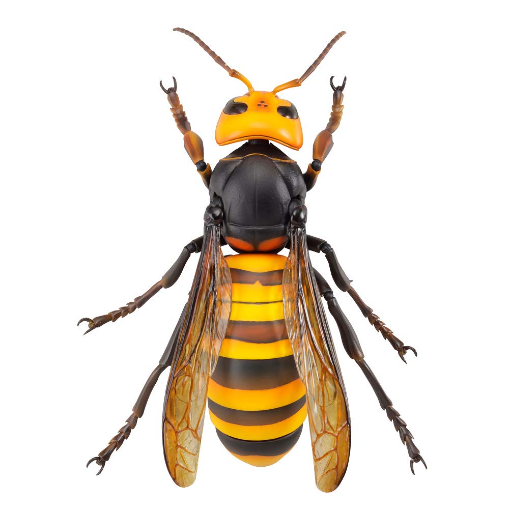 Kaiyodo Rebogio Giant Hornet, Approximately 180mm in Length, PVC & ABS, Painted, Movable Figure, Resale, RG004S