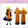 Hochwertiges Naruto 6. Hokage Uzumaki Cosplay Kostüm Umhang für Erwachsene