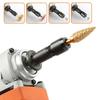 Universal Adapter for 5/8-11 Thread Angled Grinders Converting Tool Straight Grinders Featuring 3mm 6mm Collets in Carbon Steel