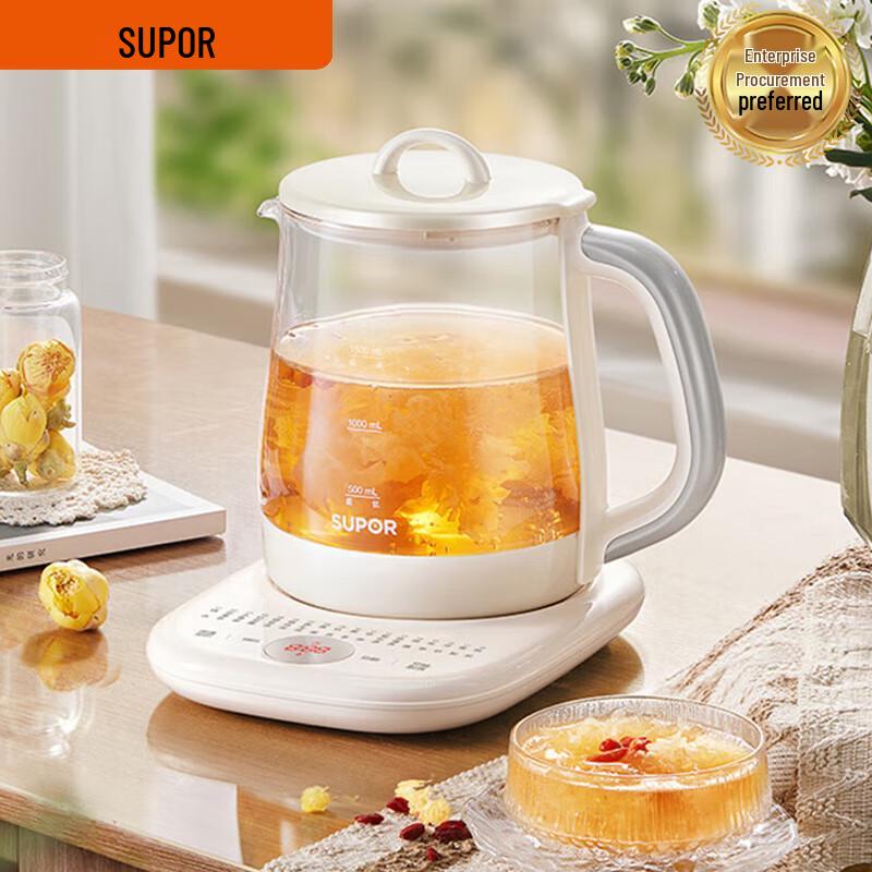 SUPOR 1.5L Multi-Function Health Tea Kettle CN plug (adapter included)