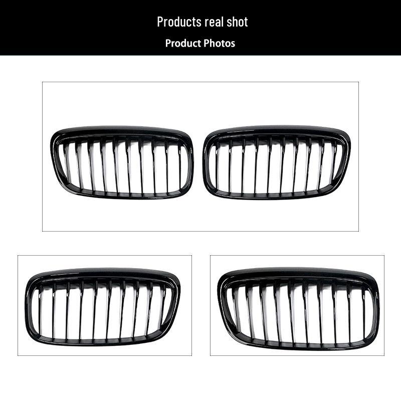 Gloss Black Single Bar Grille for BMW 2 Series F45 (2014-2017) - Front Air Intake