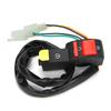 Motorcycle Kill Stop Button Switch Handlebar Ignition On Off Starter Fit for 50cc  110cc  125cc Pit Quad Dirt Bike