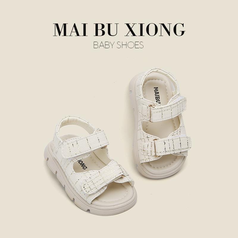 

MAIBUXIONG Infant and Children s Baby Walking Shoes Summer Girls Sandals Boys Baotou Casual Shoes Solid Color Versatile