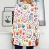 Plus Size Women Crew Neck Long Sleeve T Shirt Soft Loose Tops For Daily Home And Outdoor Activities