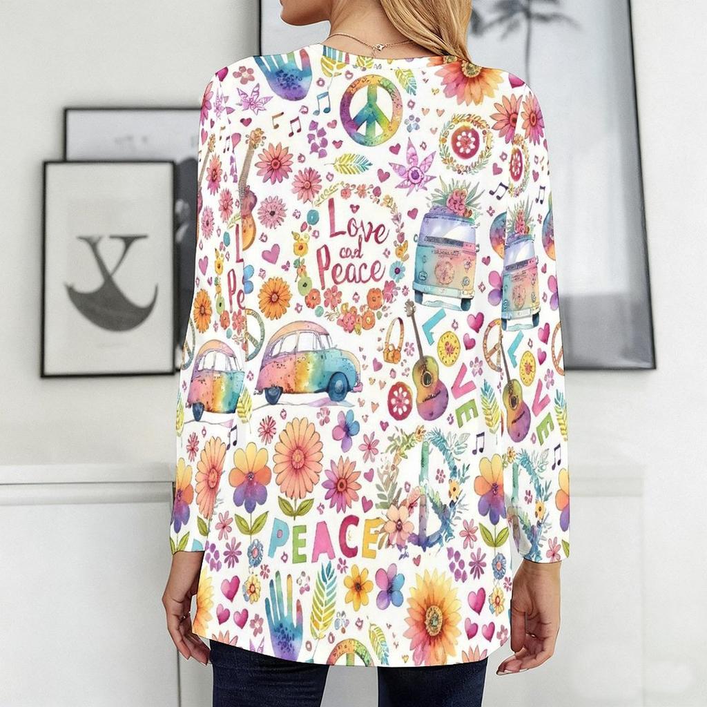 Plus Size Women Crew Neck Long Sleeve T Shirt Soft Loose Tops For Daily Home And Outdoor Activities
