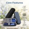 Portable EVA Insulin Pen Cooling Travel Case Lightweight Shockproof Insulin Medical Storage Bag for Diabetes Supplies Organizer