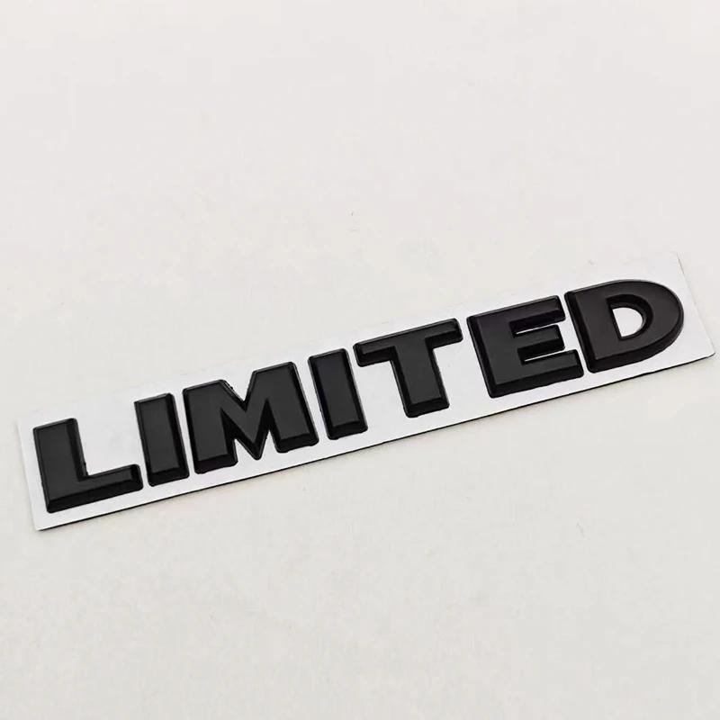 3D Metal Car Letters Logo LIMITED Rear Trunk Badge Sticker Emblem For JEEP Grand Cherokee Overland Compass Wrangler Accessories QS9