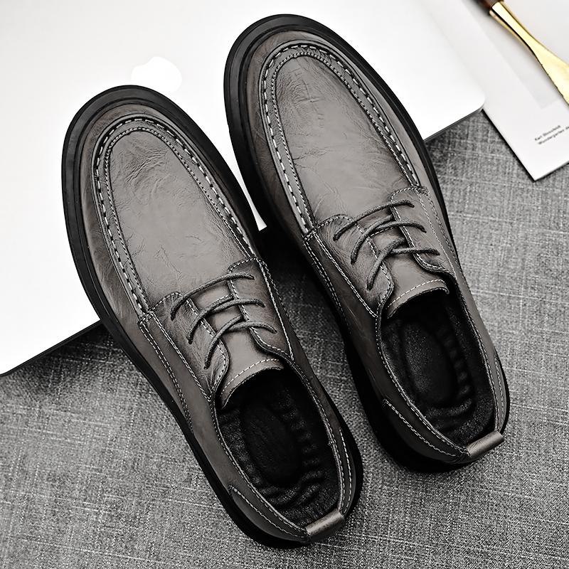 Frühling Herbst Heißverkauf Herren Business Kleiderschuhe Hohe Qualität Neue Herren Leder Freizeitschuhe Outdoor Pendeln Oxford Schuhe