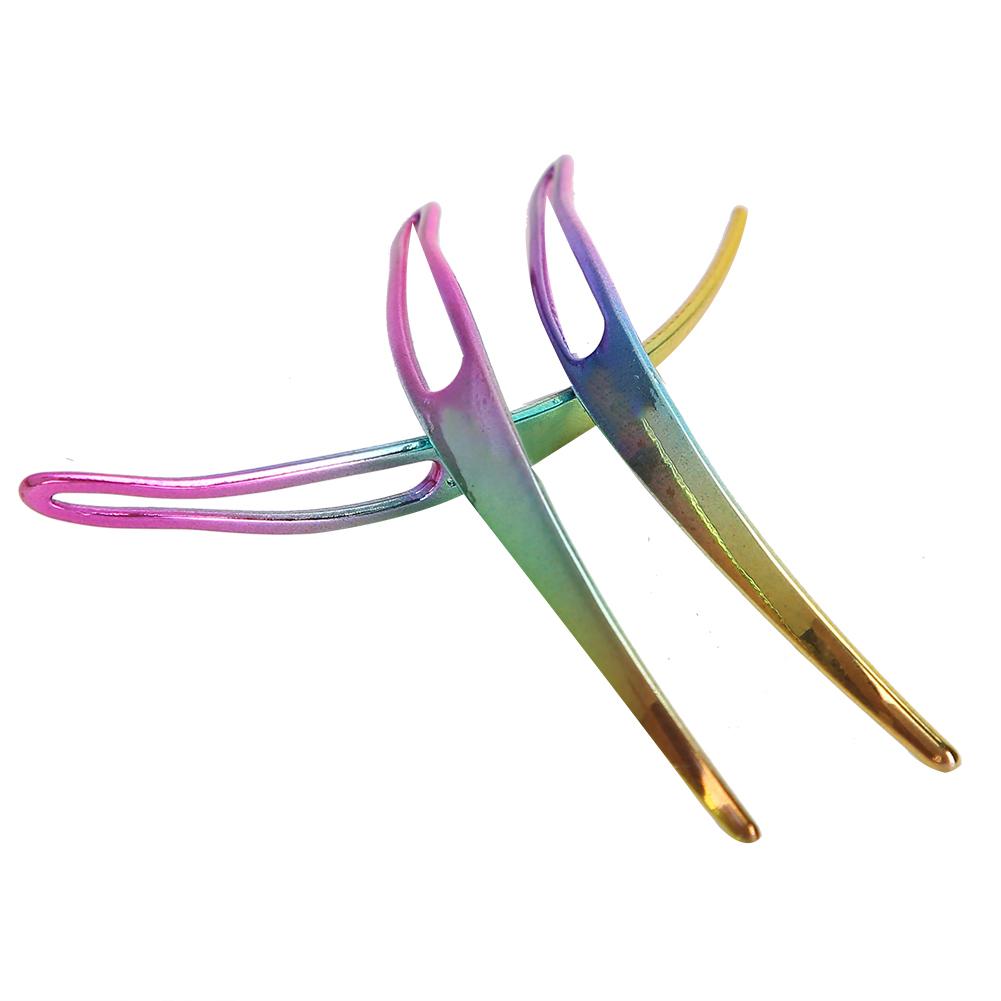 3pcs Dreadlocks Needle Multi‑Color Crochet Hook Dreadlocks Making Hair Braiding Tools