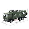 1/24 Maßstab Geländewagen Modell Miniatur Wohnmobil Spielzeug Metall Druckguss Türen Geöffnet Rückziehbar Campingwagen Modelle für Jungen