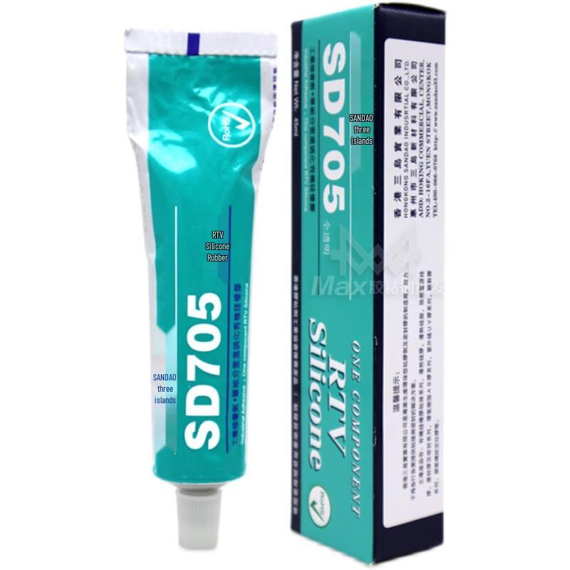 Mishima SD705 High-Temperature Transparent Silicone Adhesive