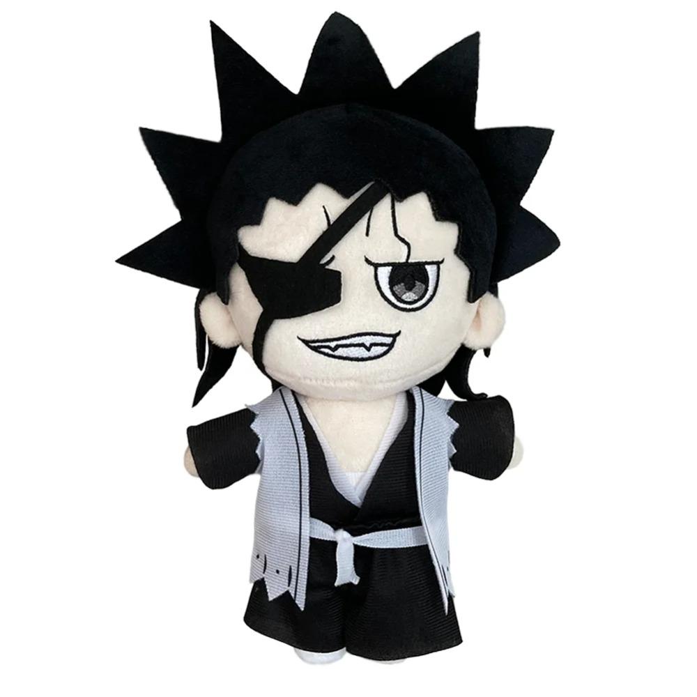 Anime Plush Doll Aizen Sousuke Zaraki Kenpachi Plushie Kuchiki Byakuya Kurosaki Ichigo Plush Toy Cosplay Soft Stuffed Pillow Gif