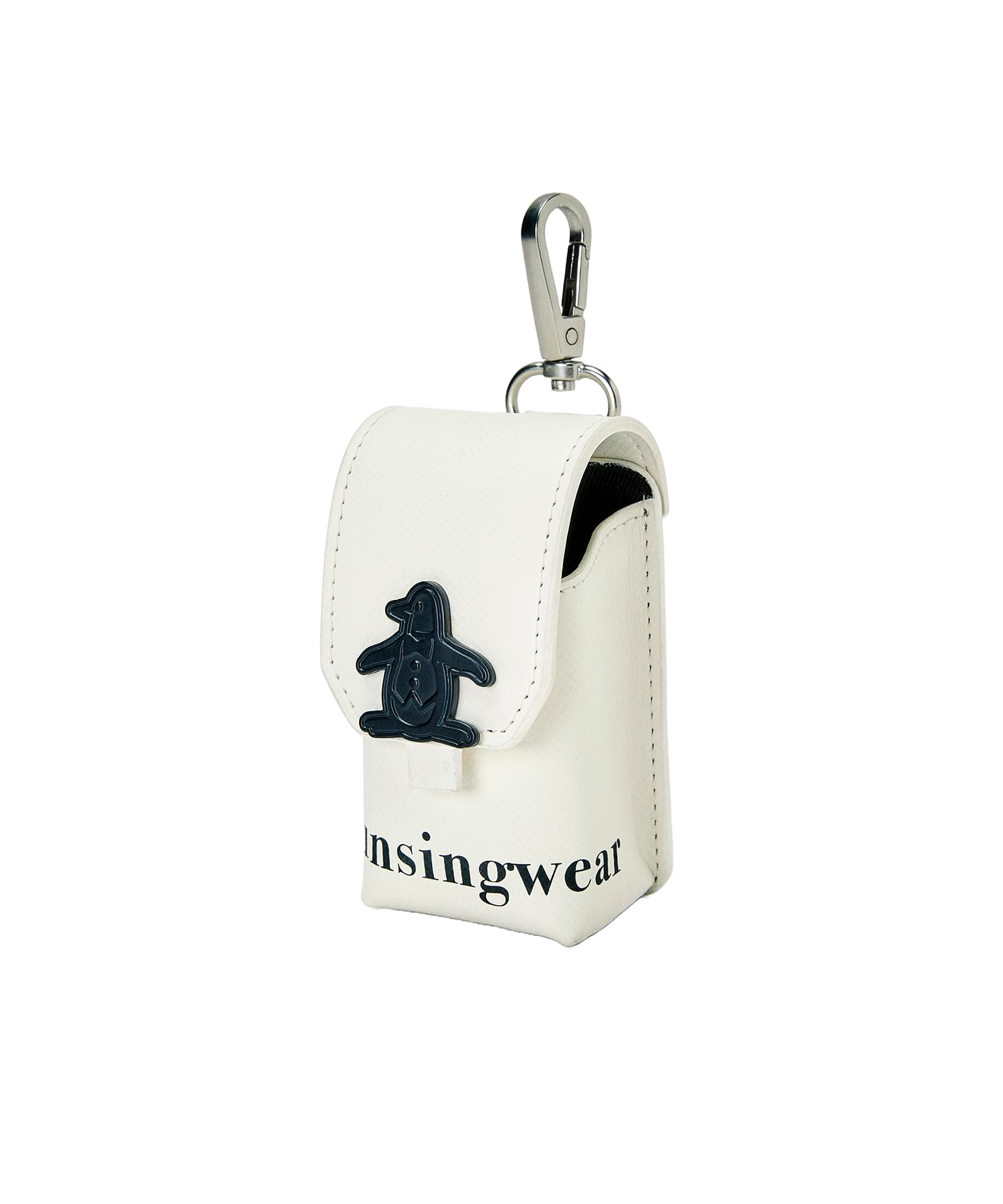 

Ball Holder with Carabiner Penguin Ball Storage Golf MG4FBZ01M WH00 [Munsingwear] (White)