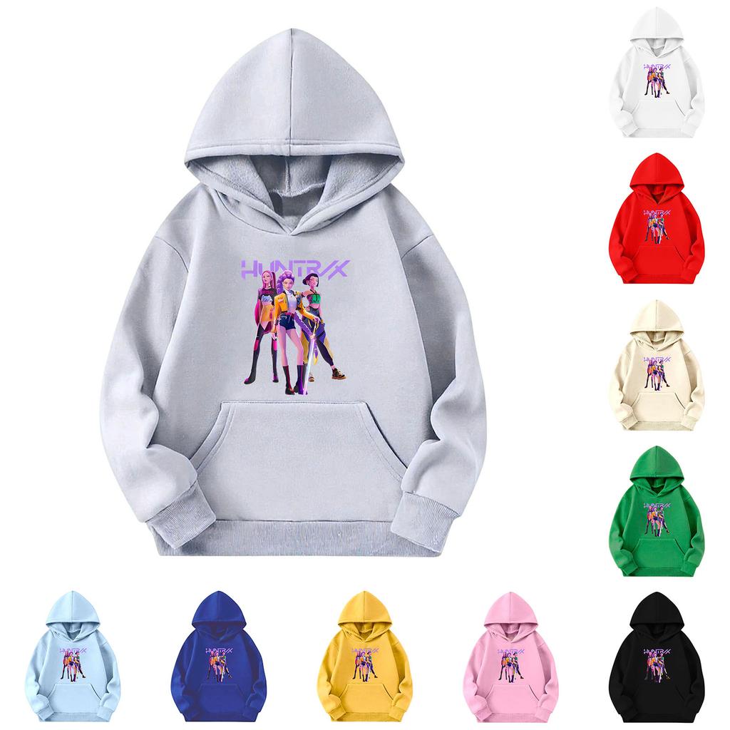 Children's Hoodie Boys And Girls Fashion Printed Long-sleeved Hoodie