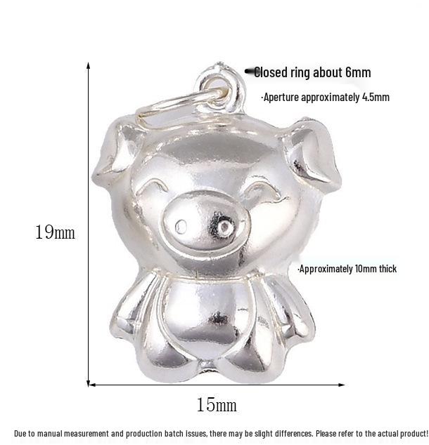 S925 Sterling Silver Zodiac Animal Pendant & DIY Braided Rope Bracelet