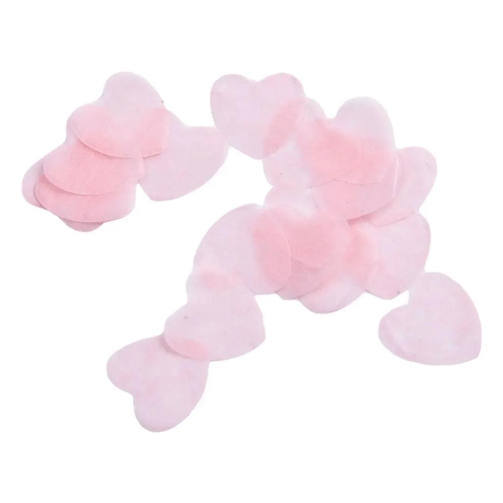 Make Every Moment Special With 10 000 Biodegradable White Heart Tissue Paper Confettis Perfect For Celebrations