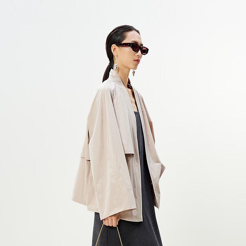 

LESS 2025 Летняя куртка свободного кроя со стойкой L