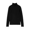 Womens/Ladies 3D Rib Knit Logo Sweater Top