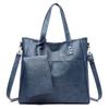 Two-piece Mother and Child Soft Leather Single Shoulder Bag Women's Tote Bag Crossbody Bag Large Capacity Shopping Bag