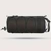 Large Capacity Adjustable Bicycle Handlebar Bag Portable Front Frame Tube Bag Cylindrical Design, Elastic Securing System, Bike Bag