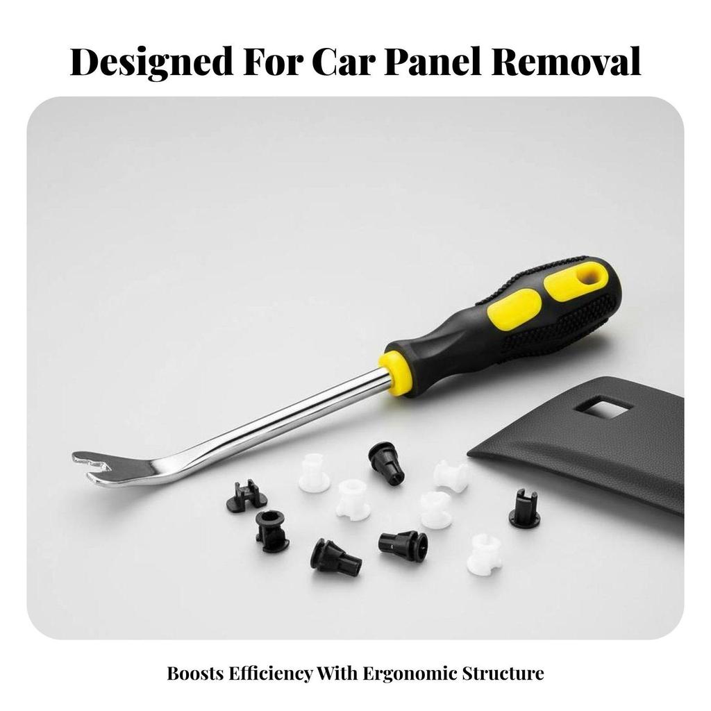 Door Panel Clip Remover Labor-Saving Car Trim Removal Tool Damage-Safe
