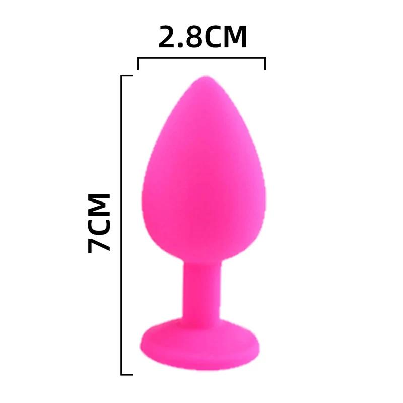 Small Size Silicone Anal Plug Anal Toys Sexy Fox Tail Anal Plug Erotic Anus Toy Sex Toys Woman Men Sex Butt Plug Adult Products