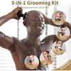 Head Shavers for Bald Men: 5-in-1 Upgraded Electric Razor ~ IPX7 Waterproof Shaving Grooming Kit for Balder -- Turbo Speed & Precision Blades