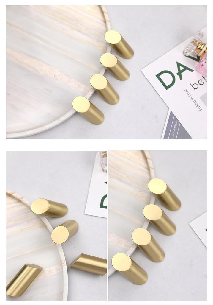 Nordischer Messing-Wandhaken für Kleidung - Kreatives, belastbares Design für den Eingangsbereich. Bohren für die Installation erforderlich.