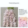 Realistic Appearance Artificial Flowers For Garden Décor Decoration Wisteria Wedding Home Low Maintenance Elegant