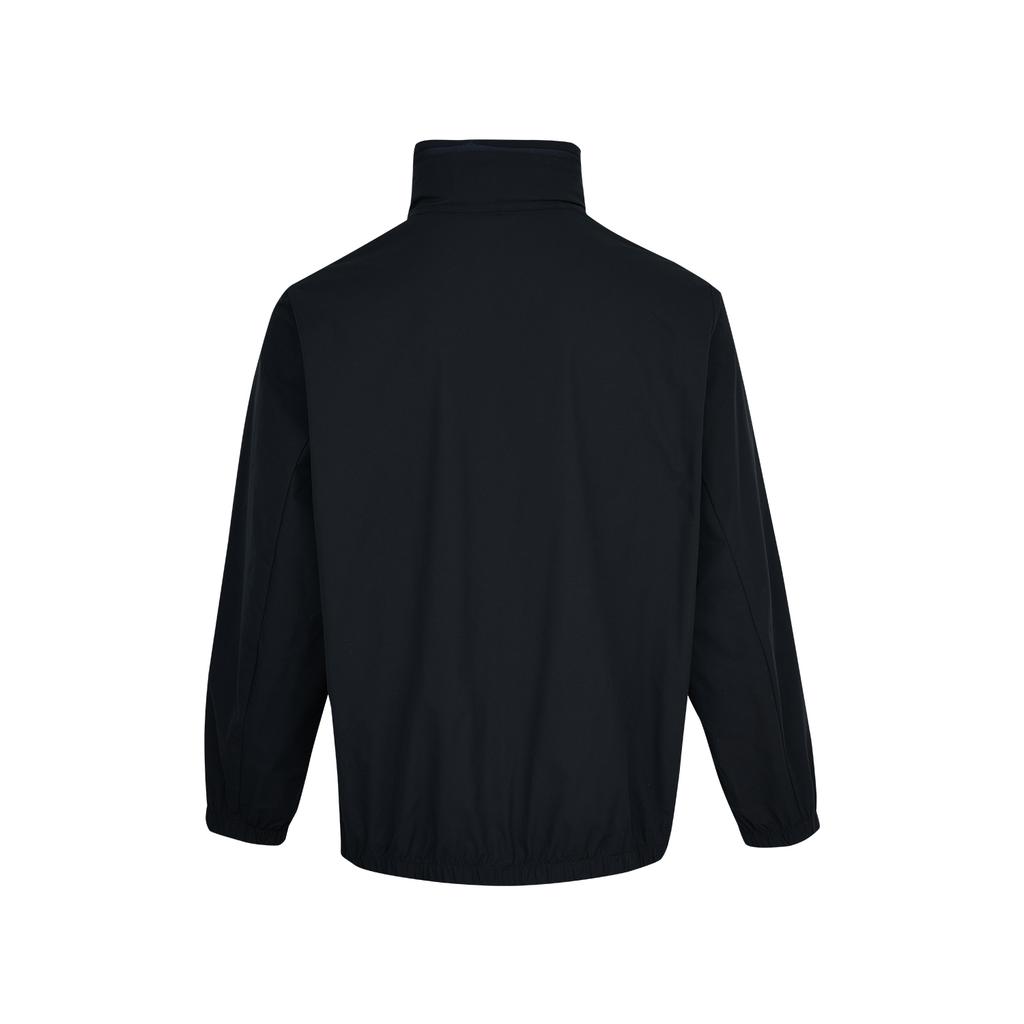 Under Armour Solid Color Windbreaker Zip-Up Hoodie Jacket Unisex Jackets Black 24500401-001