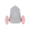 Electric Running Toy Car, Interactive Cat Toy Car with Feather Teaser, Motion Activated, Silent Tires, Type C