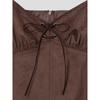 8SECONDS Suede Dress Brown