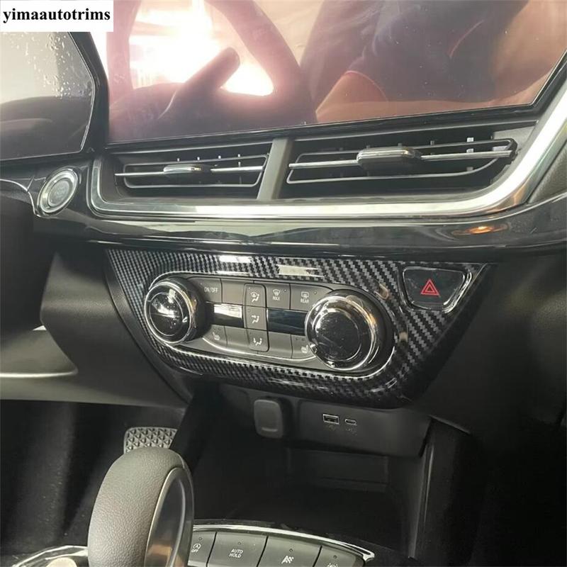 Window Lift / Head Light / Rear Water Cup / Gear Panel / Air AC Outlet Vents Cover Trim Accessories For Chevrolet Trax 2024