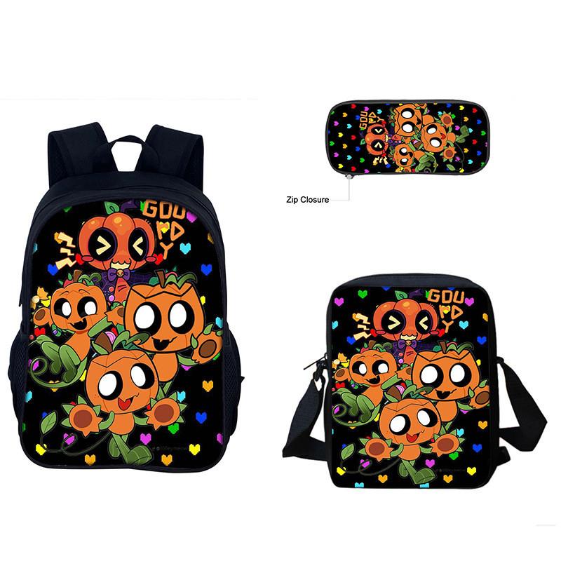 Dandys World Gourdy Childrens Backpack Pack With Cartoon Print And Waterresistant Material For Students
