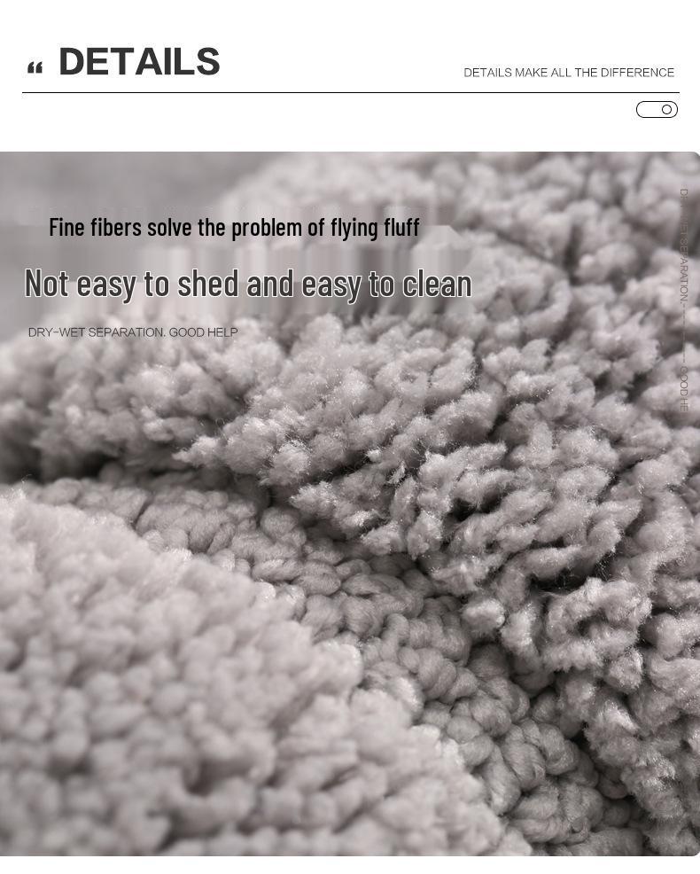 Absorbent Quick-Dry Bathroom Mat Set: 3-Piece Toilet & Washbasin Pads