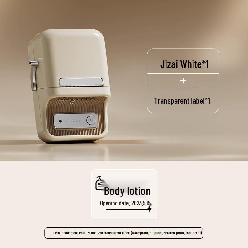 Bluetooth Handheld Label Printer for Jewelry and Clothing Tags