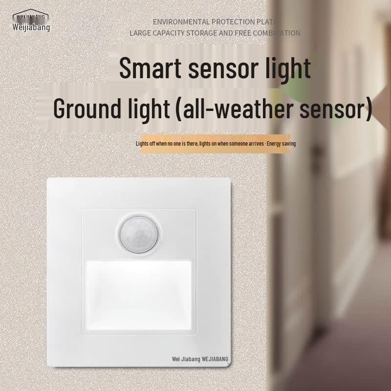 WEIJIABANG 86-Type Motion Sensor LED Night Light