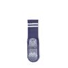 Macaron Striped Simple Cotton Mid-calf Women Yoga Socks Bottom Silicone Non-slip Sports Socks Indoor Dance Fitness Pilates Socks