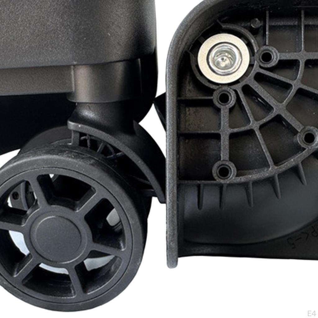 2 Heavy Duty Degree Rotation Travel Suitcase Wheels