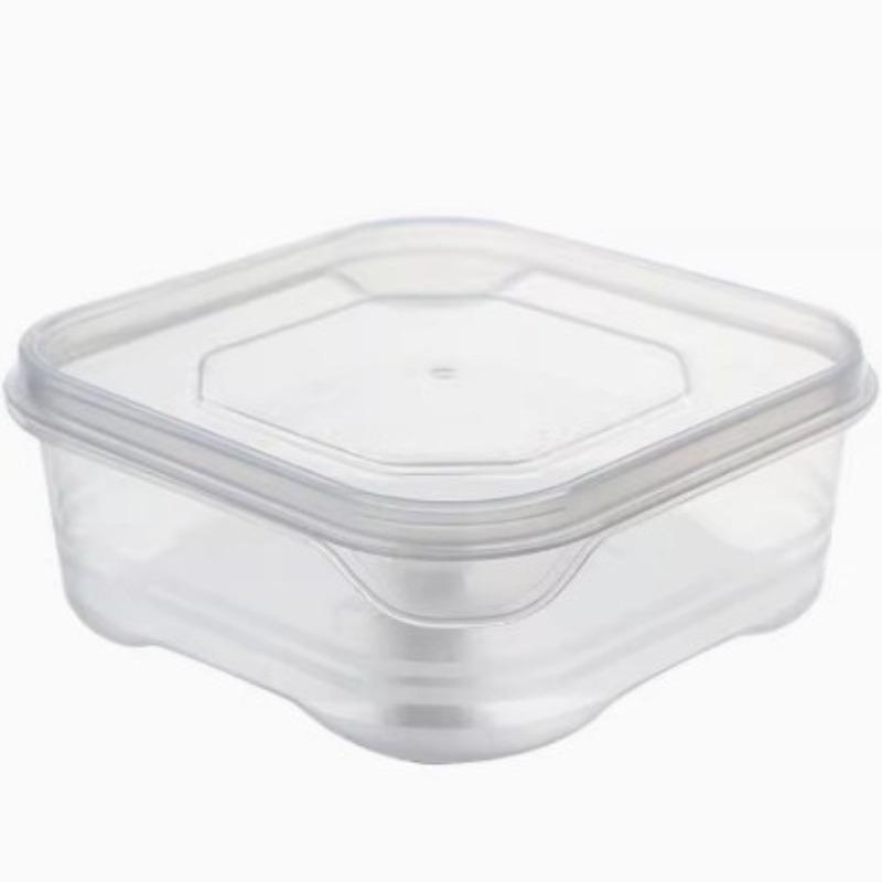 Freezer Meat Vegetable Storage Container BPA Free Food Grade Plastic Stackable Refrigerator Organizer Durable Food Storage Box