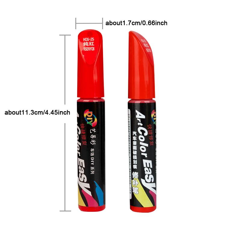 1Pc Universal 4 Colors Car Graffiti Repair pen Auto Touch Up Pens Car Scratches Clear Remover DIY Pens Car Accessories