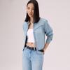 Levis Vintage Soft Casual Comfortable Denim Pointed Collar Long Sleeve Shirt Women shirts 005DW-0001