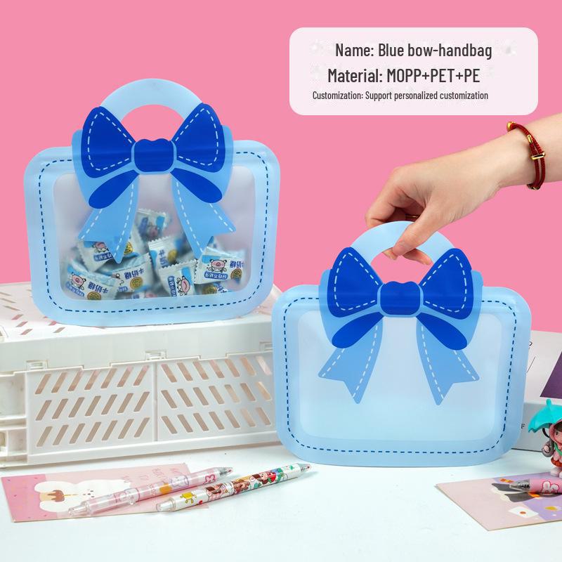 

Креативная студенческая сумочка: Милый красный подарочный пакет на день рождения и праздники 26*24+8CM [50 pieces]